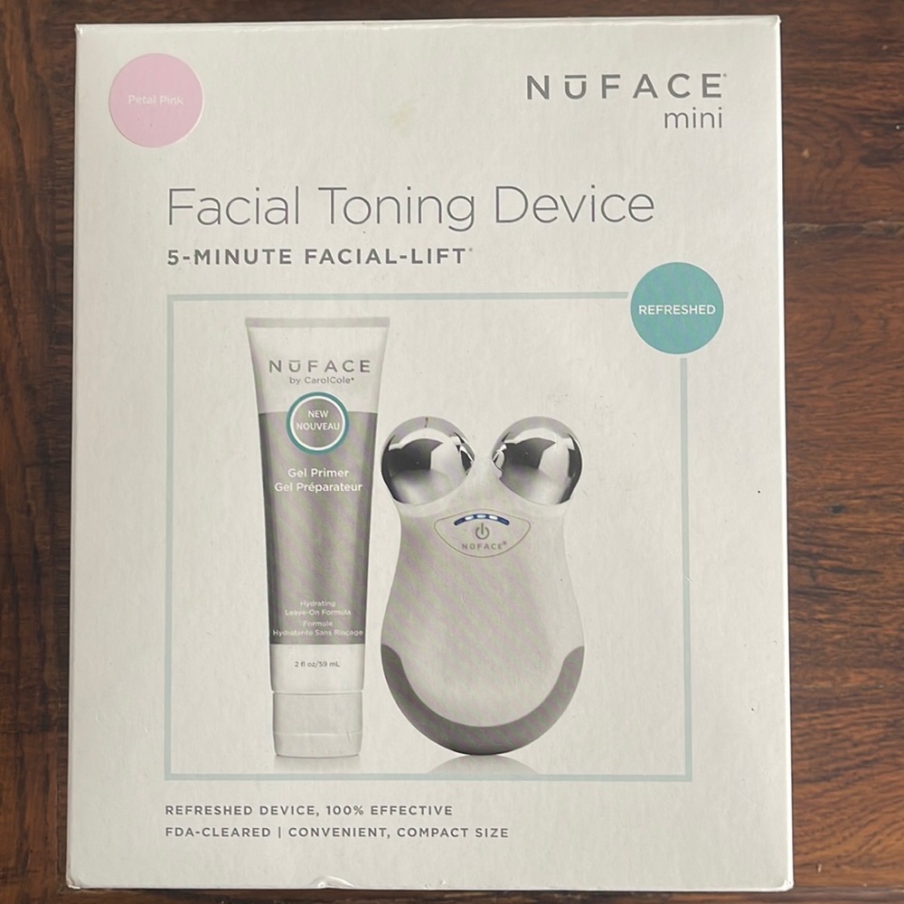 Nu Face mini, facial toning device.